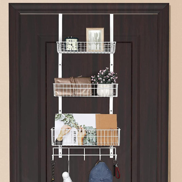 DASTINGO Metal Wall Organizer with Wall Baskets Wayfair